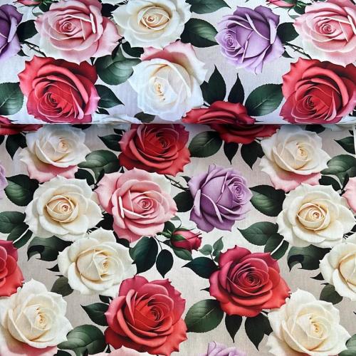 قماش قطن تركي 5D عرض 240 سم للمتر