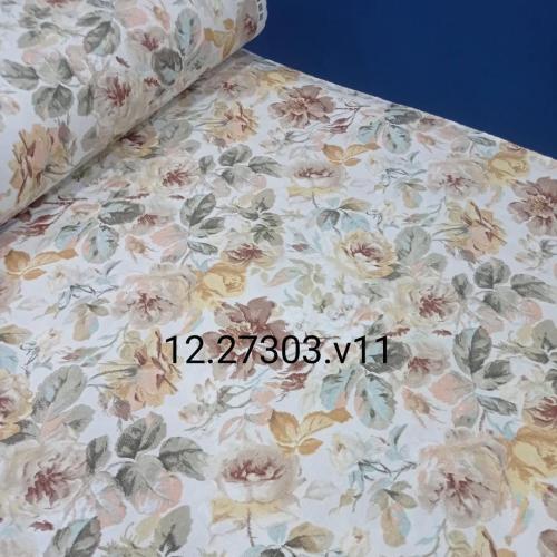 قماش كتان تركي عرض 180 سم ديجيتال