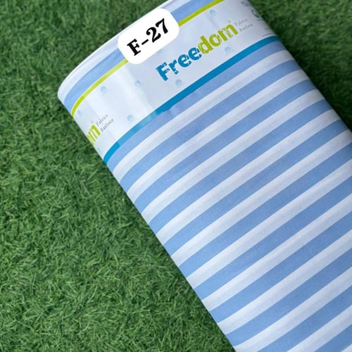 قماش قطن تركي مقلم عرض 240 سم للمتر