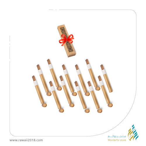 عرض أعواد كمبودي ( 12 حبة 360 عود + مبخرة هدية )