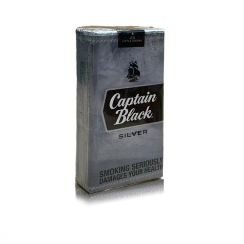 كابتن بلاك فضي captain black silver