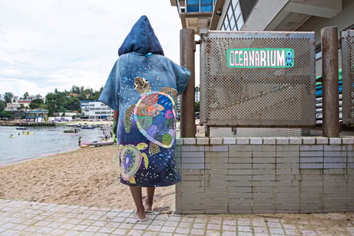 منشفة عباءة T22 Sea turtle