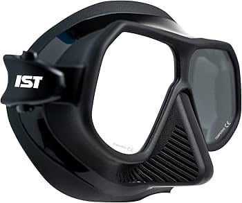 IST DOLPHIN TECH SONIC DIVING MASK BLACK