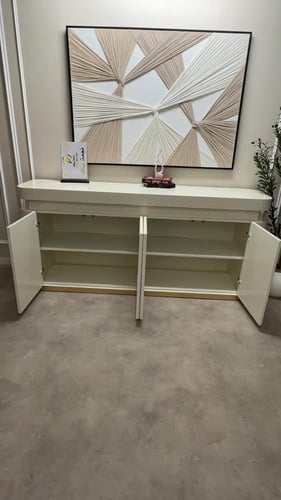 مدخل بوفيه خشب