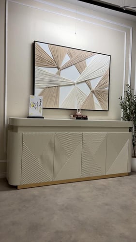 مدخل بوفيه خشب