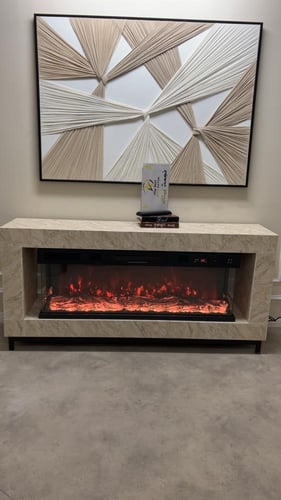 دفاية ديكور بتصميم بديل الرخام