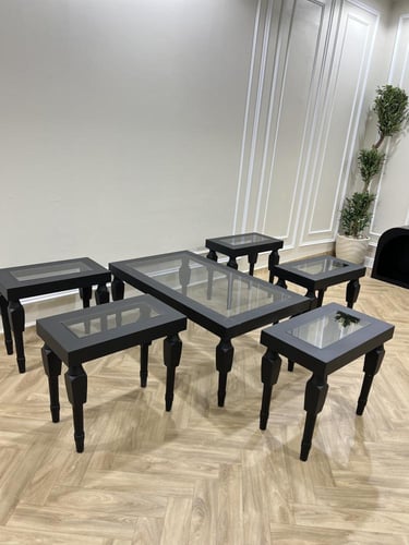 طقم طاولات ضيافة