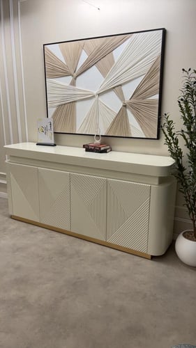 مدخل بوفيه خشب