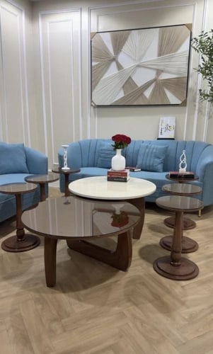 طقم طاولات ضيافة