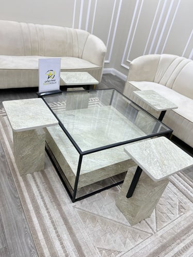 طقم طاولات بديل الرخام