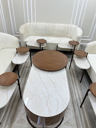 طقم طاولات مكون من 8 قطعه