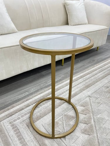 طاوله خدمه مفرد زجاج