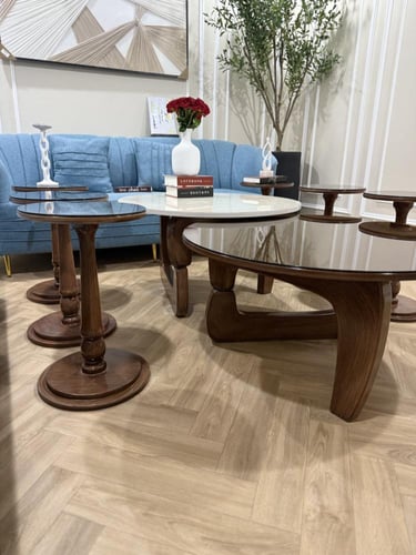 طقم طاولات ضيافة