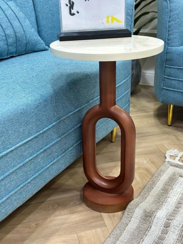 طقم طاولات ضيافة بديل الرخام