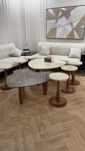 طقم طاولات ضيافة تعتيقه