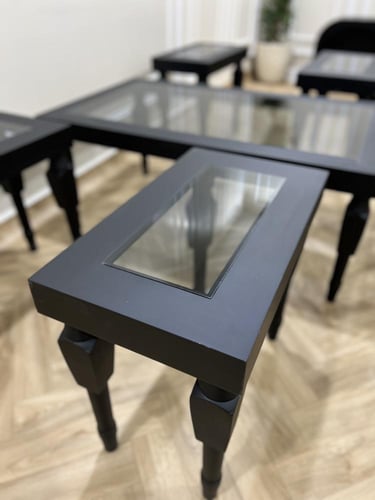 طقم طاولات ضيافة