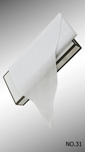 شماغ الرويس ابيض NO.31 انجليزي