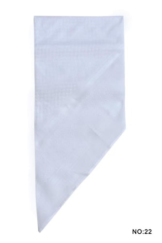 شماغ الرويس انجليزي ابيض No.22