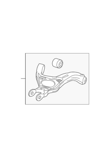 مقص خلفي فوق يسار L اكسبلور MKT + MKS + فلكس + تور...