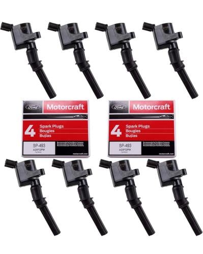 بكج صيانة سريع كويلات + بواجي MOTRCRAFT