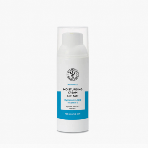 واقي شمس بعامل حماية 50٪ + يحتوي على الهيالورينك ا...