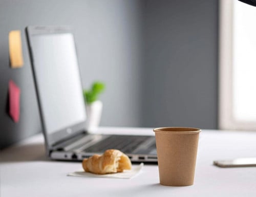 اكواب ورقية كرافت 4 اونص (1000حبه)