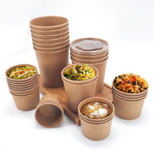 علب ورقيه كرافت شوربه 450 مل (500 حبه)