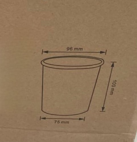 علب ورقيه نودلز ابيض 16 اونص (500 حبه)