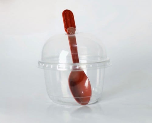 اكواب ايسكريم مع غطاء (1000حبه)