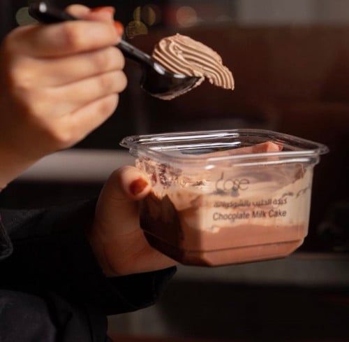 علب سلطه / كيك زعفران 500 مل (480 حبه) مع الاغطية