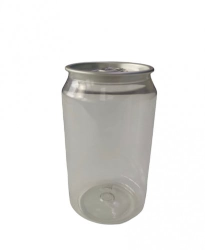 علب كانز بلاستيك شفاف 330 مل (200 حبه)