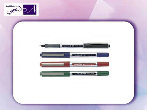 أقلام يوني بول آي مقاس 1.0 ملم بخط رفيع ورأس حبر ك...