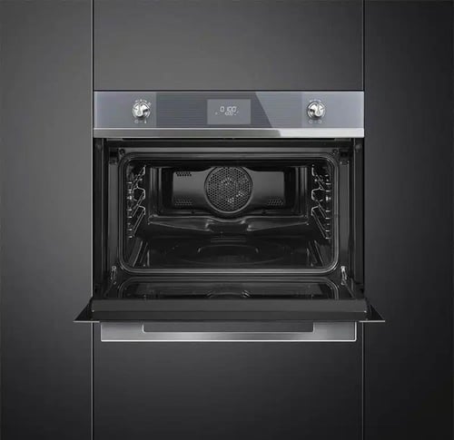 فرن ميكروويف سميج 60-سم مدمج بلت-ان مع شواية 40 لت...