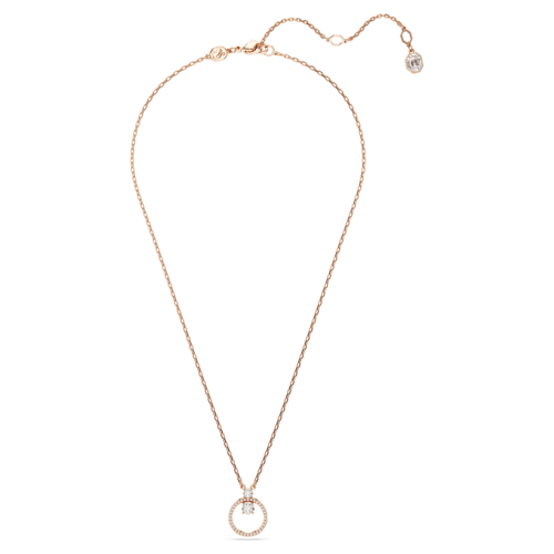 قلادة Constella قطع مستدير، لون أبيض، طلاء باللون...