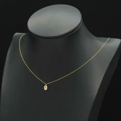 عقد ميسيكا ذهب عيار 18