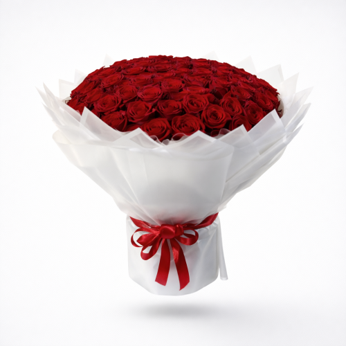 باقة الهيام – 80 وردة