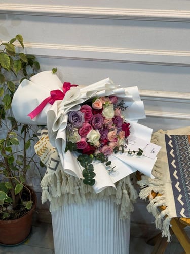 باقة سيمفونية الورد