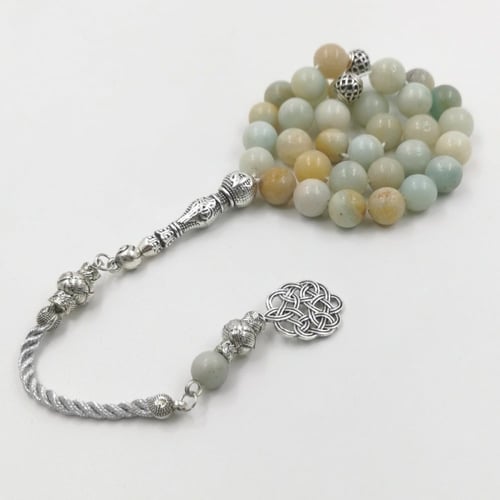 سبحة حجر امازونيت