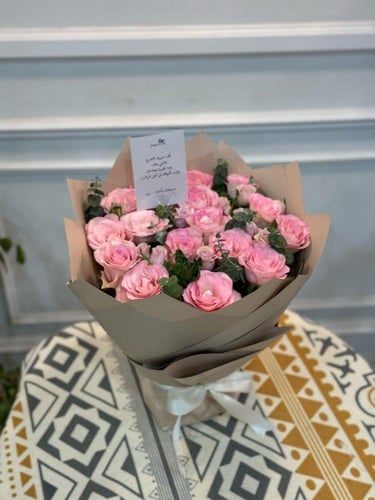 باقة رودي - جوري وبيبي روز