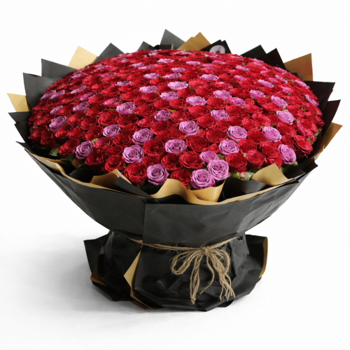 باقة ماجستيك - 200 وردة