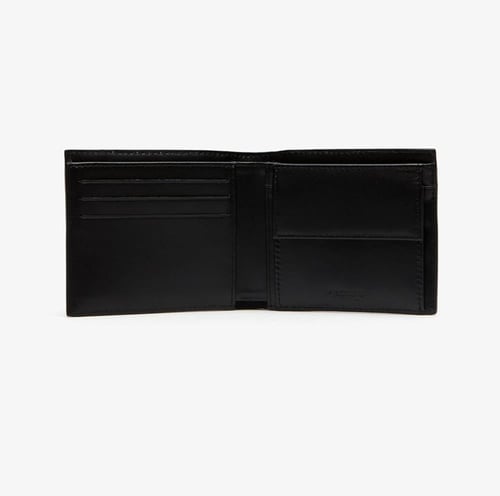 محفظة لاكوست اسود