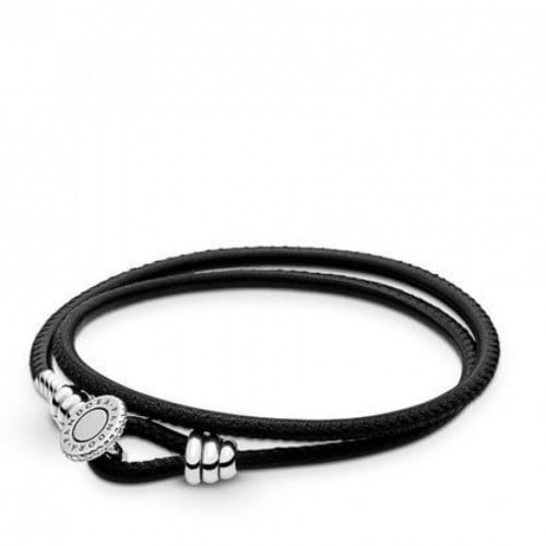 اسورة باندورا أسود مزدوج لفتين