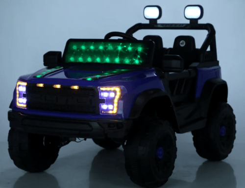 جيب أطفال الوردي ماطورين 12 فولت