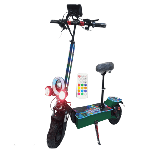 سكوتر T06 اثنين دنمو 4000 واط – تصميم رياضي مع إضا...