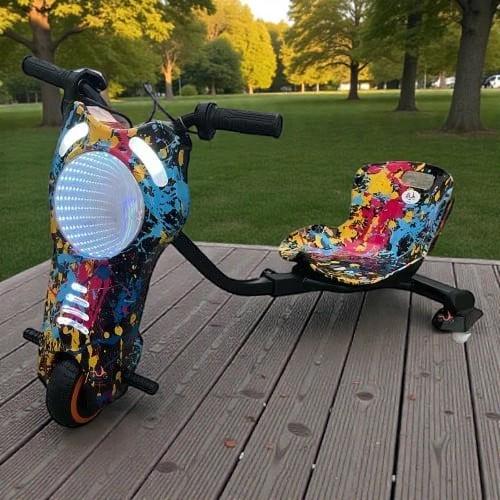 سكوتر درفت صغير ذكي بطبعات ملونة متعددة 36 فولت بث...