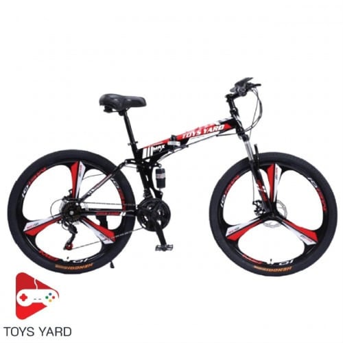 دراجة قابله للطي مقاس 26 مع هدايا
