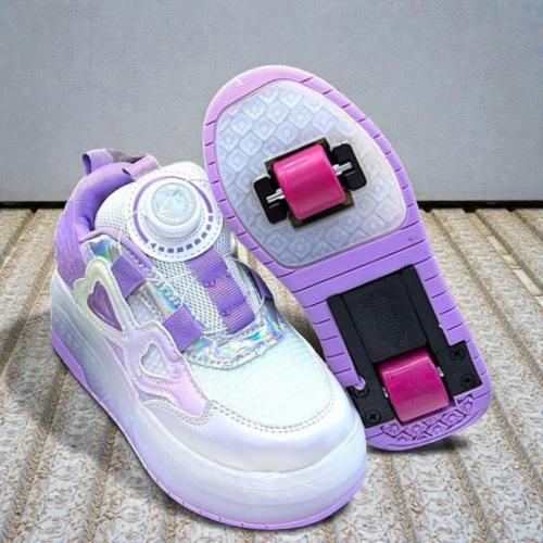 سكيت شوز أطفال بعجلات ستايل بناتي