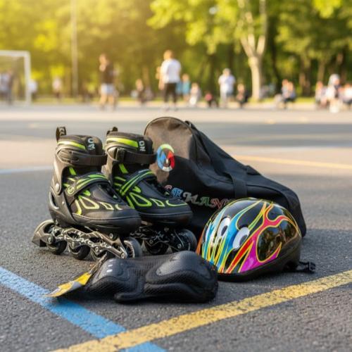 سكيت مع خوده وحامي ركب