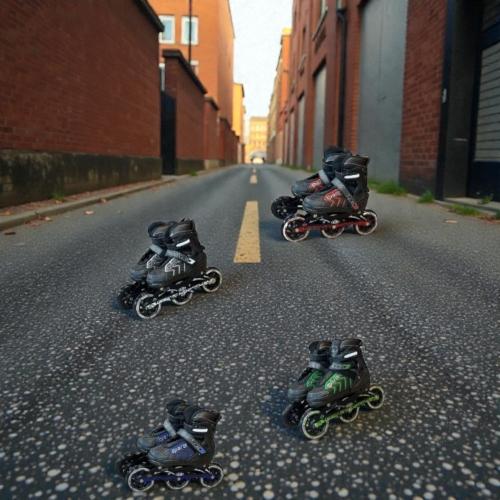 سكوتر خط بأربع عجلات