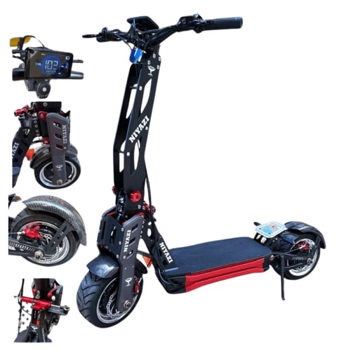 سكوتر كهربائي مزدوج المحرك 60 فولت